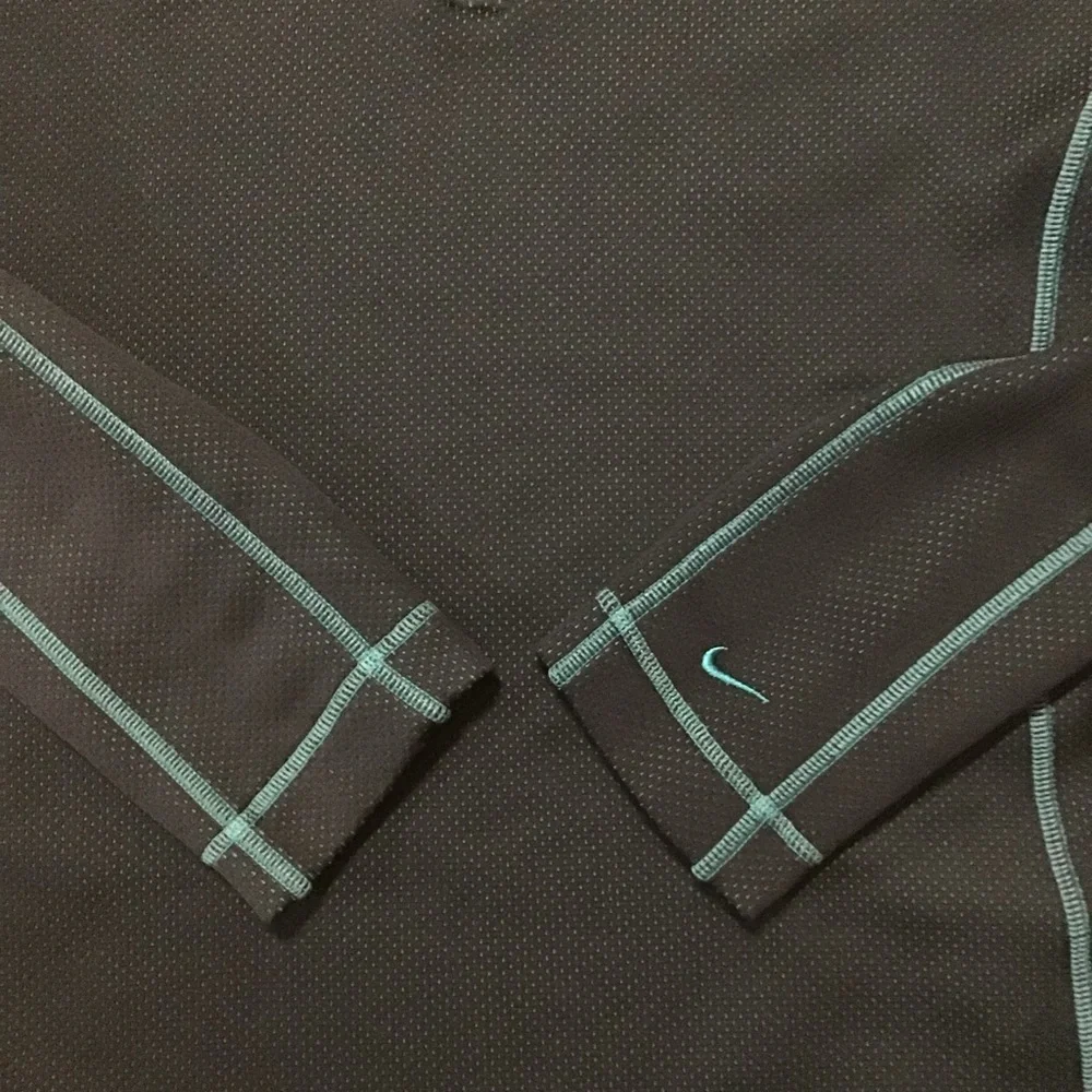 Nike Golf FITDRY Women’s Pullover Jacket Navy Blue Quarter Zip - Picture 6 of 11